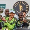 South African David Gatebe won the 2016 Comrades Marathon men's race in 5:18:19 while Charne Bosman took the women's in 6:25:55 at the 89km ultra-race from Pietermaritzburg to Durban on Sunday.