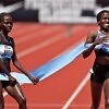 Ruth Chebet and Hyvin Kiyeng missed the existing record by only one second in Eugene / Photo credit: IAAF Diamond League