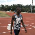 Botswana's Baboloki Thebe won the men's 400m Gold medal at the 20th African Senior Championships – Durban 2016 / Photo: Yomi Omogbeja