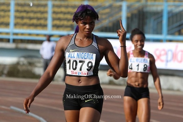 Okagbare reclaims 100m title at 2016 All-Nigeria Championships