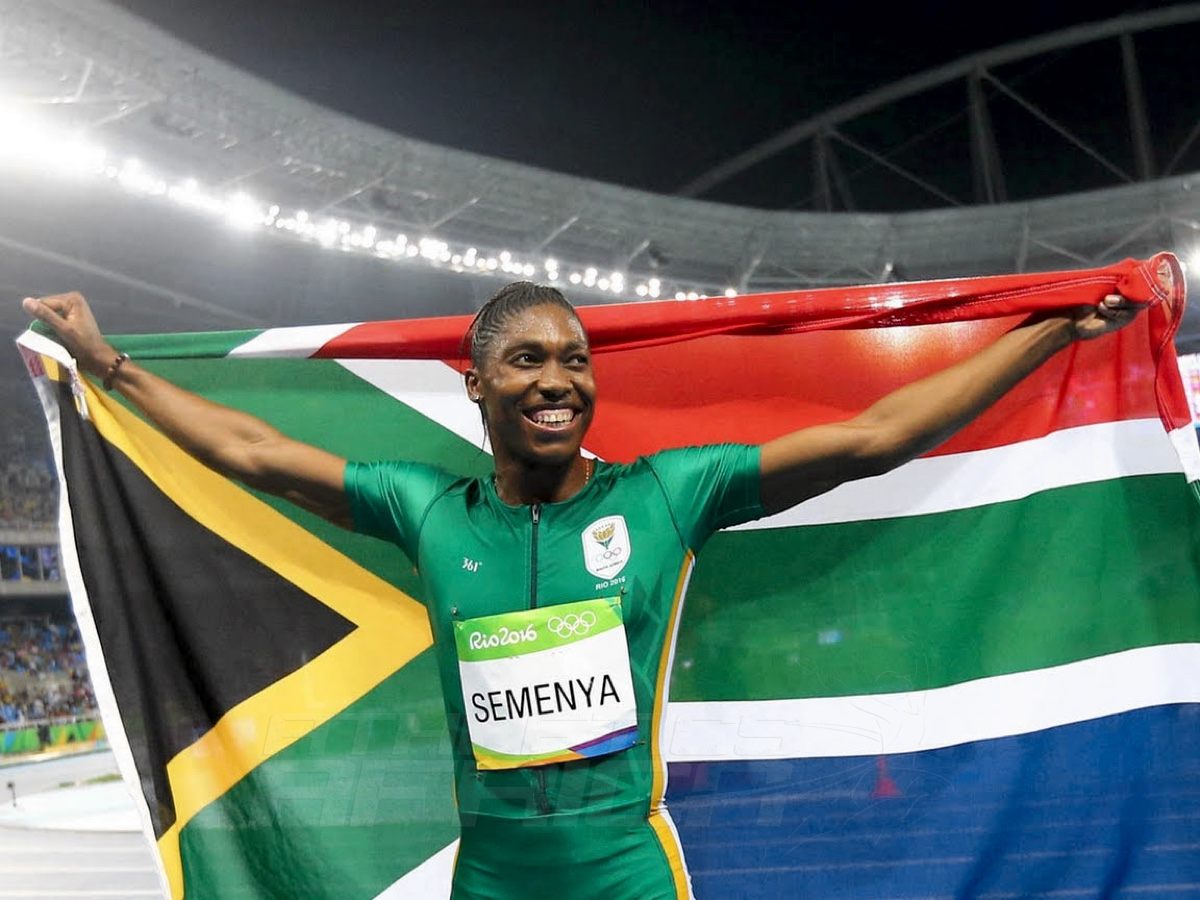 Caster Semenya breaks the national 800m record to earn gold at the Rio Olympics on Saturday night / Photo credit: Getty