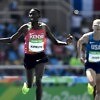 Kenya's Conseslus Kipruto won the men’s 3000m SC gold ahead of USA’s Evan Jager on Day 6 of Athletics competition at Rio 2016 / Photo credit: Getty Images