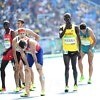 Musagala of Uganda during men's 1500m Heats on day 5 at the Rio 2016 Olympics / Photo credit: Norman Katende