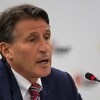 IAAF President Sebastian Coe speaking during the IAAF Council meeting in Rio, brazil / Photo credit: Getty Images for the IAAF