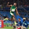 Luvo Manyonga of South Africa competing in men's long jump at Rio 2016 / Photo credit: Roger Sedres