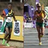 South Africa’s Stephen Mokoka and Irvette van Zyl secured national men's and women's titles at the ASA Half-Marathon Championships in Port Elizabeth