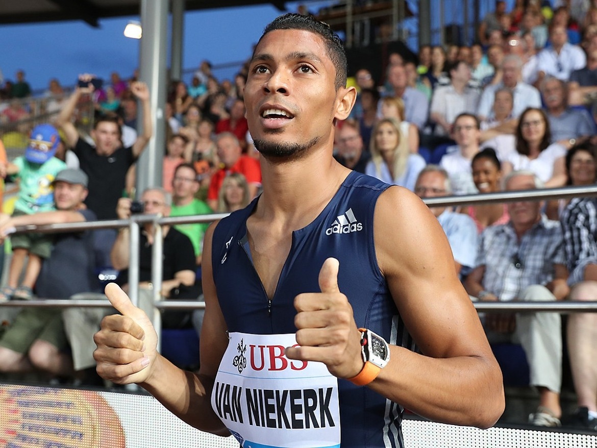 Wayde Van Niekerk at the Athletissima in Lausanne - June 6, 2017 / Photo: IAAF Diamond League