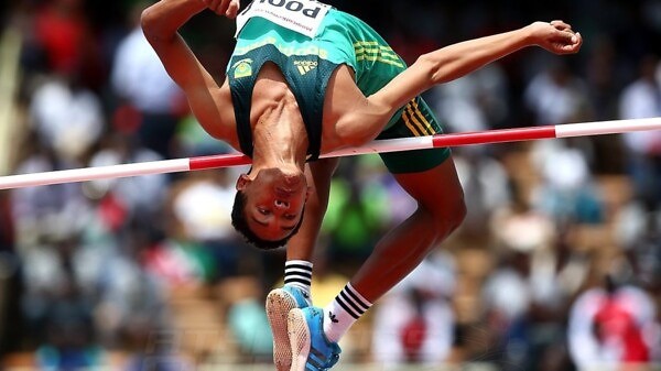 South African high jumper Breyton Poole at Nairobi 2017 / Photo Credit: IAAF