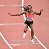 Kenya's Hellen Onsando Obiri compete during the women's 5000m athletics event at the 2017 IAAF World Championships at the London Stadium / Photo credit: AFP