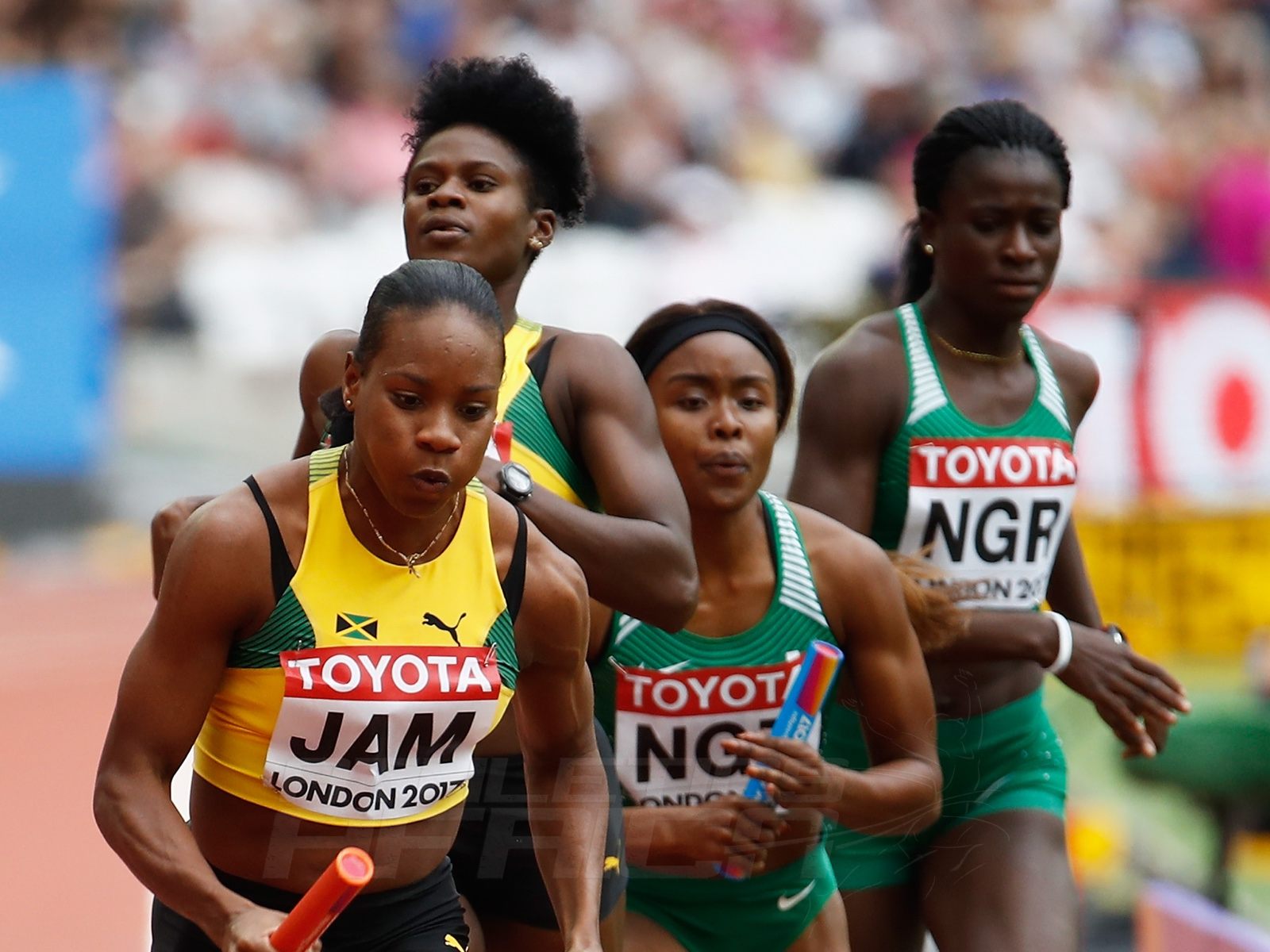 Team Nigeria - Women's 4x400m relay