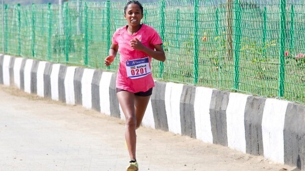 Ethiopian Ayelech Negussie has won the inaugural Sangai Run International Half Marathon / Photo: Organisers