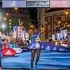 Kenya's Joyciline Jepkosgei broke the world 10km record in 29:43 at the 2017 Birell Prague Grand Prix