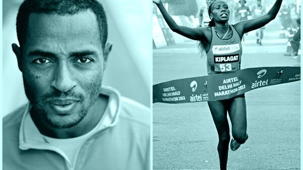 Distance running superstars Kenenisa Bekele and Florence Kiplagat / Photo credit: Procam International