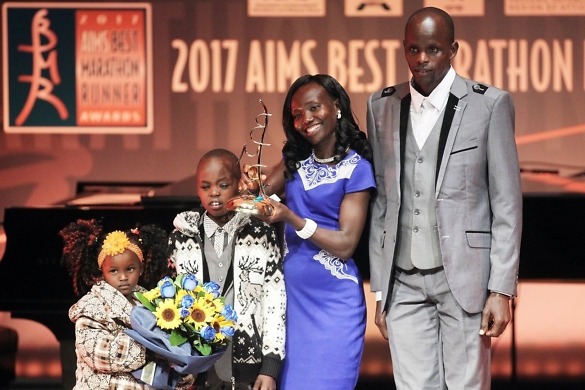 Kipchoge and Keitany voted AIMS Marathon Runners of 2017