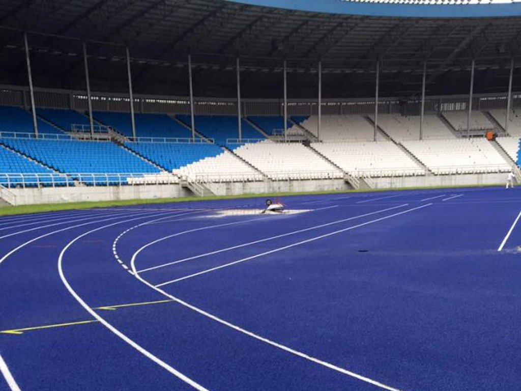 The new track of the Adokiye Amiesimaka Stadium will host the 2nd leg of the AFN Golden League. Photo Credit: Sunday Adeleye
