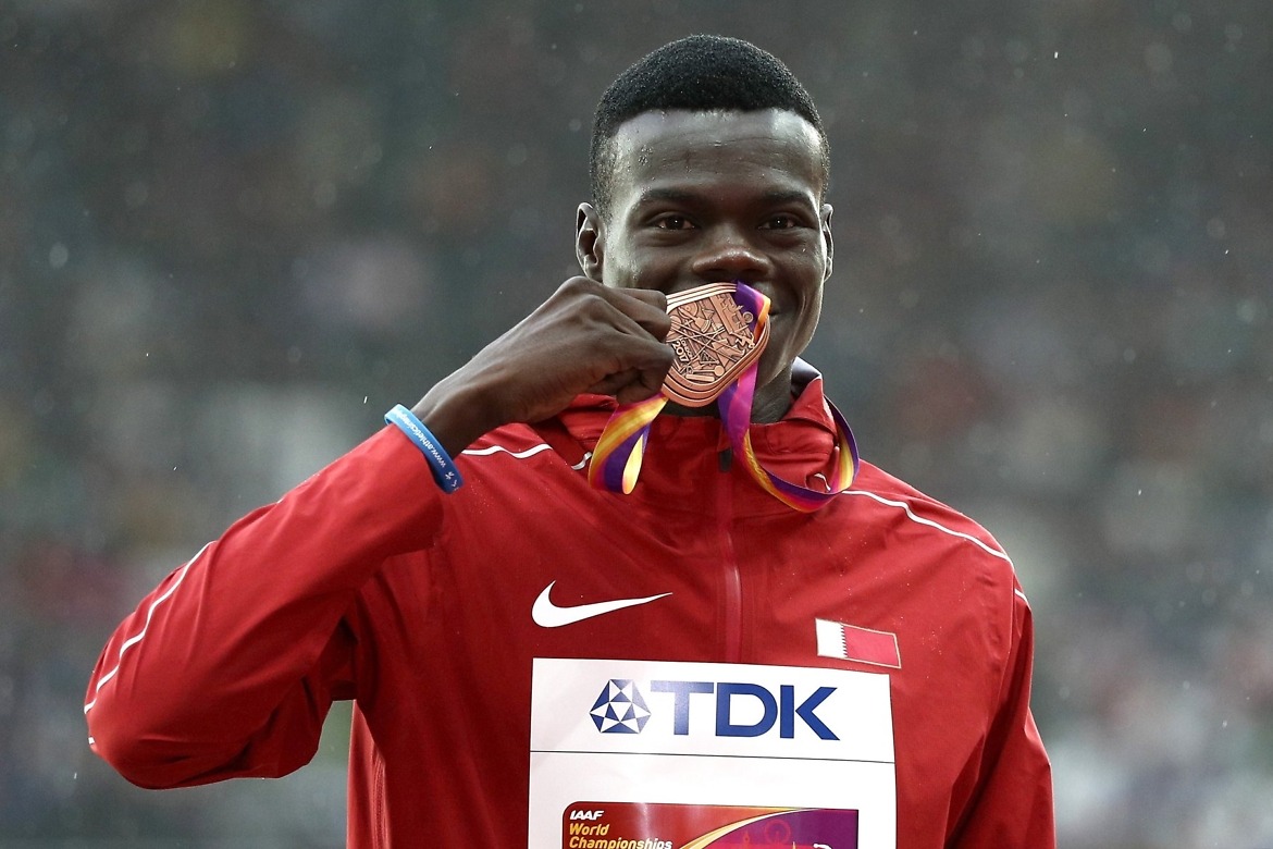 2017 World bronze medallist, Abdallelah Haroun