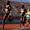 Kenya's Hellen Obiri on her way to winning the Commonwealth 5000m title at Gold Coast 2018 / Photo Getty Images