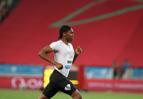 Caster Semenya from South Africa at the 2018 IAAF Diamond League in Rabat, Morocco / Photo Credit: IDL