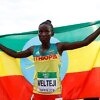 Diribe Welteji (Ethiopia) in the Women's 800m at the IAAF World U20 Championships Tampere 2018 / Photo credit: Getty Images for IAAF