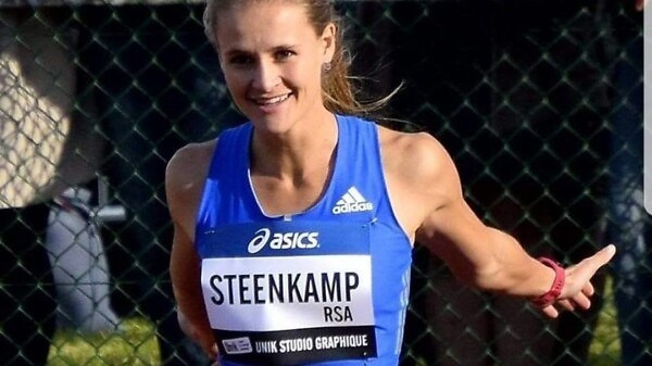 Rikenette Steenkamp broke the South African women's 100m Hurdles record. / Photo credit: SASCOC