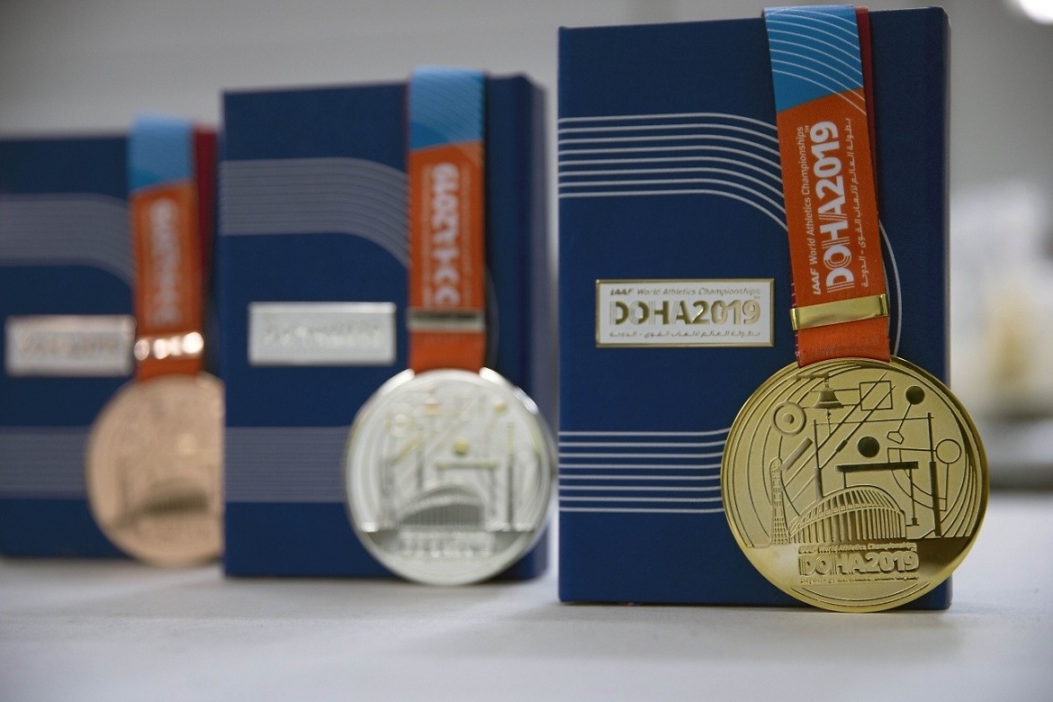 Doha 2019 medals unveiled