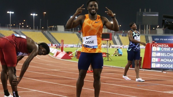 Arthur Gue Cissé is an Ivorian professional sprinter specializing in the sprints. He owns the Ivorian national records in the 60m, 100m, 150m, and 200m distances, including a sub-10 second time of 9.93s in the 100m.
