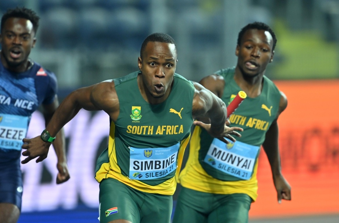 Team South Africa at Silesia 2021 / Photo: World Athletics