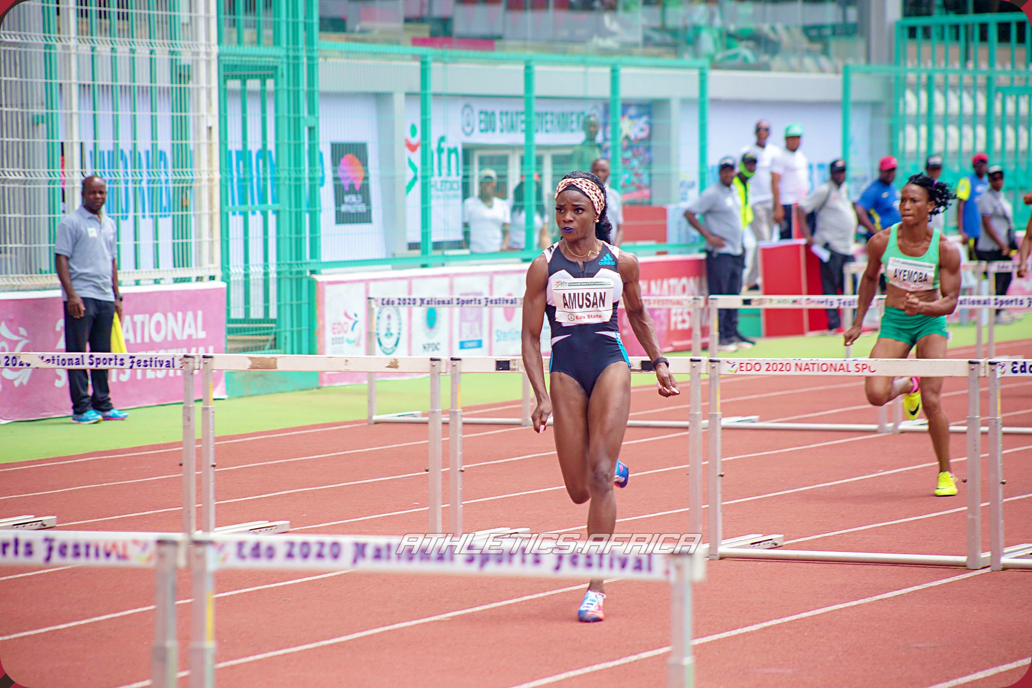 Tobi Amusan | 2022 AFN Nigeria World Championships and Commonwealth Games Trials in Benin City / Photo credit: Oluwasegun Neto