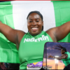 Chioma Onyekwere of Team Nigeria wins gold in the Women's Discus Throw Final on day five of the Birmingham 2022 Commonwealth Games at Alexander Stadium on August 02, 2022 in the Birmingham, England. (Photo credit: B2022 Organisers)