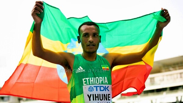 Ethiopia's Addisu Yihune wins the men's 5000m at the World Athletics U20 Championships Cali 22 / Photo credit: Marta Gorczynska for World Athletics