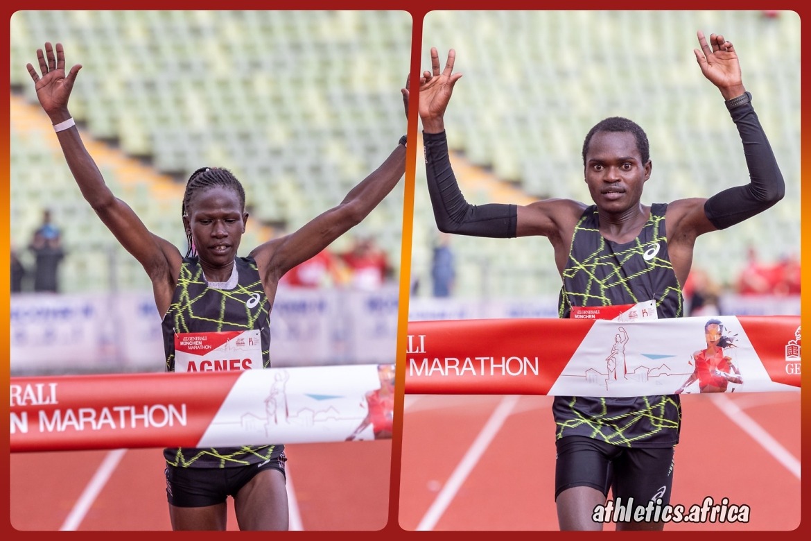 Philimon Kipchumba and Agnes Keino / Photo credit: Norbert Wilhelmi