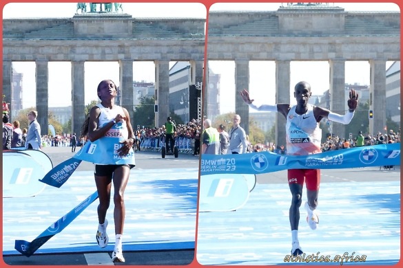 Assefa makes historic World Record, Kipchoge wins once more in Berlin
