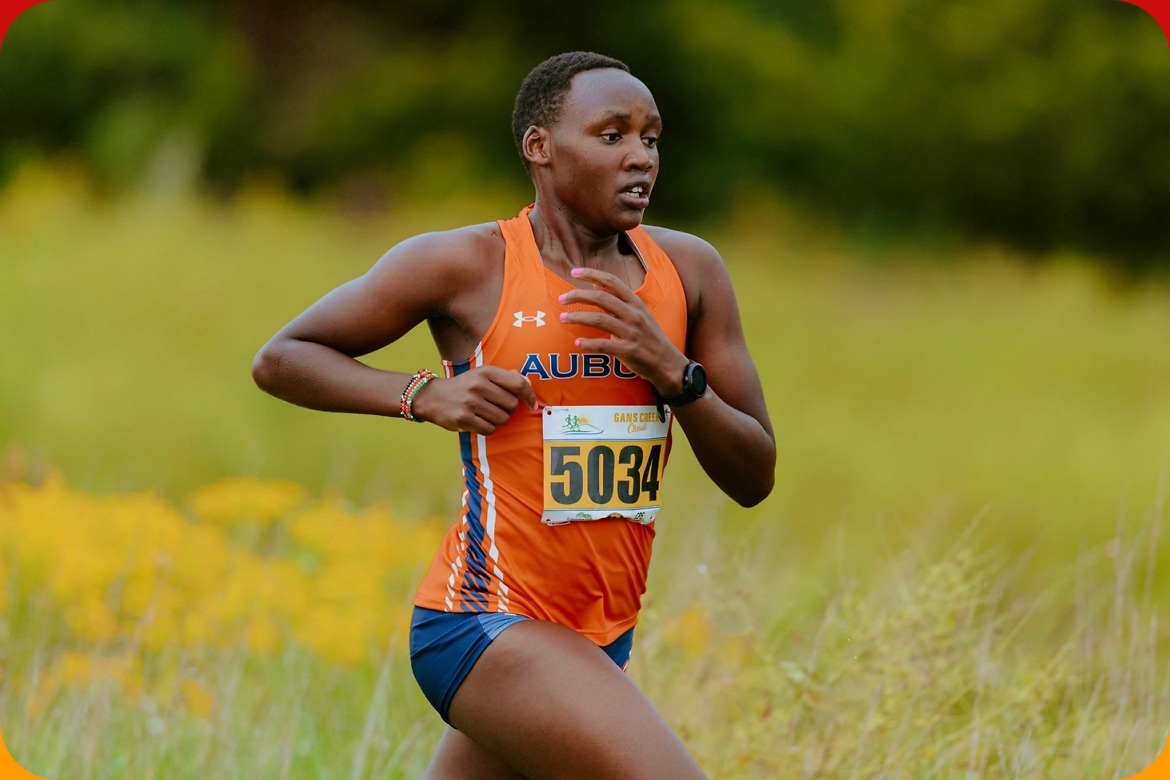 Auburn Tigers' freshman Brenda Jepchirchir (Kenya) / Photo: Auburn University