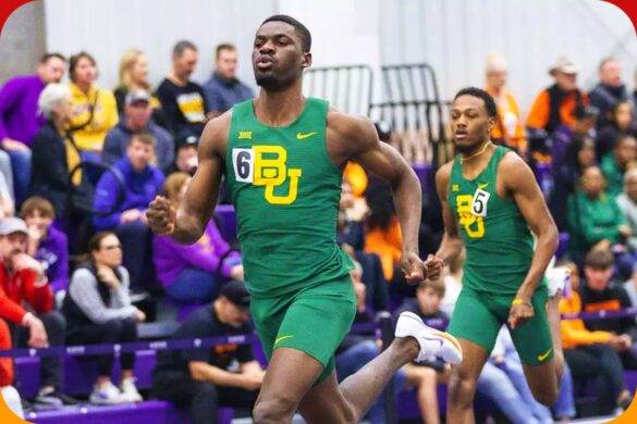 Nathaniel smashes Indoor 400m African record to win Big 12 Championships in Texas