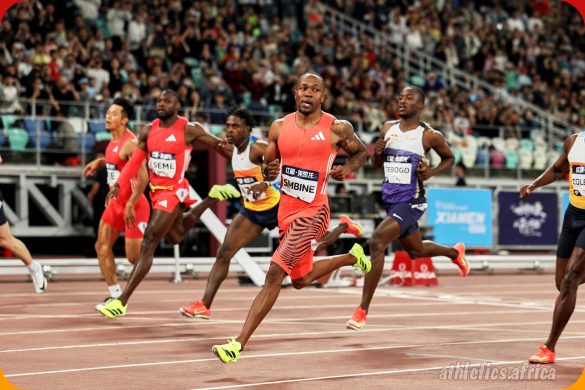 Video: ‘Catch the wind?’- Akani Simbine runs 9.99 at Wanda Diamond League Xiamen 2025