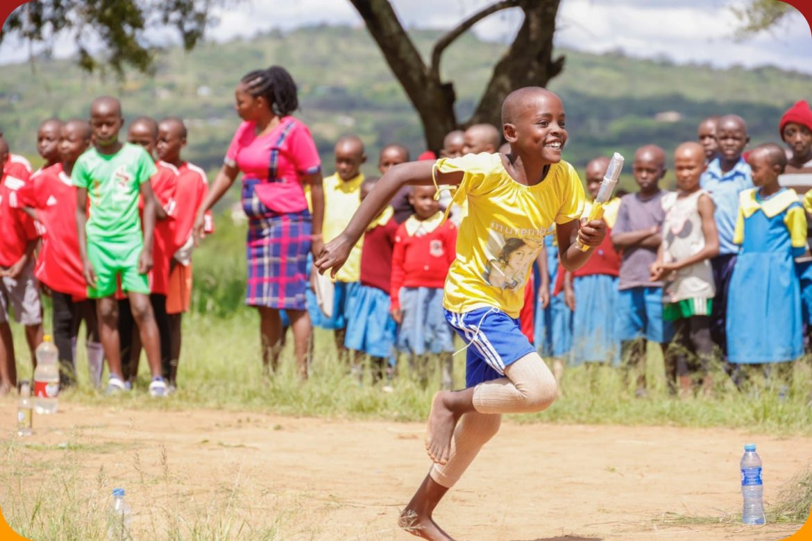 The Kids’ Athletics programme in Kenya / Photo credit: Athletics Kenya
