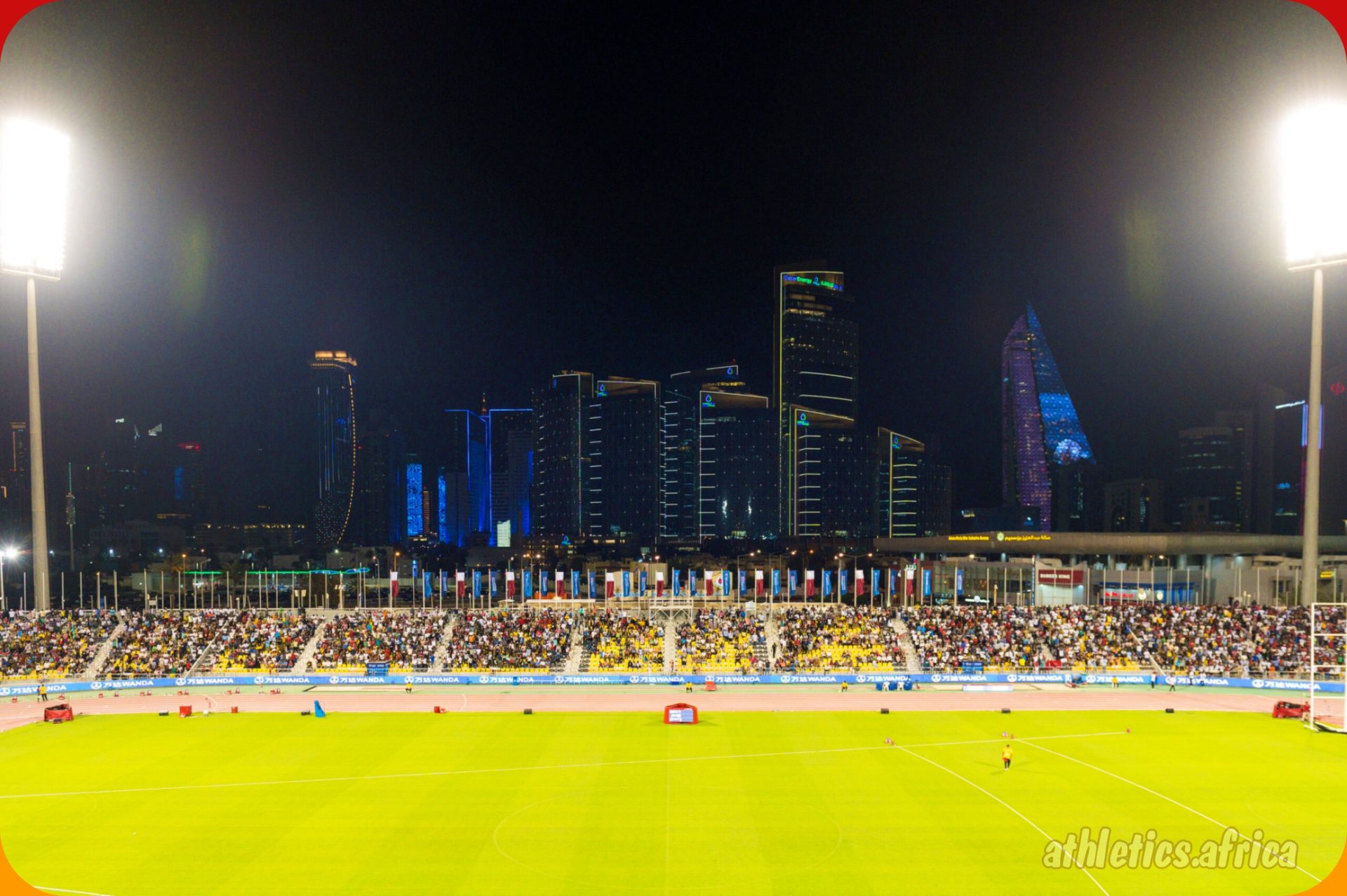 Qatar Sports Club is ready for the Wanda Diamond League - Jetour Doha Meeting 2025 / Photo: QSC