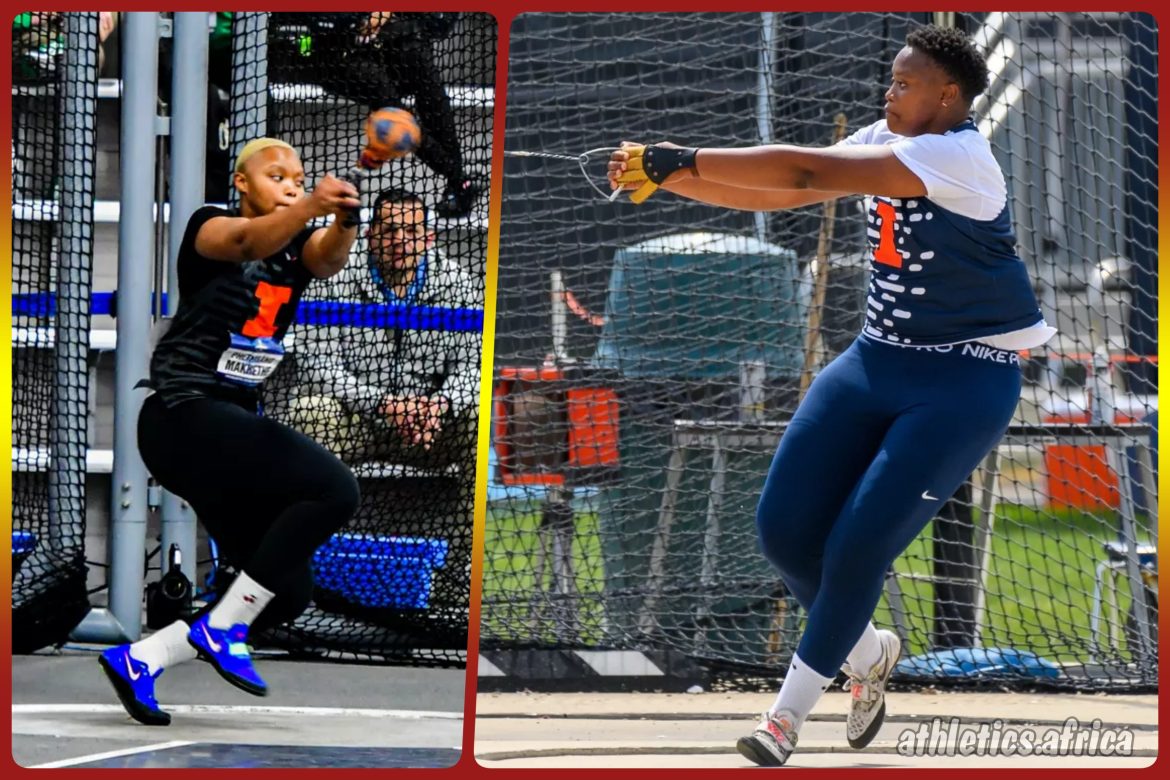 Phethisang Makhethe in action / Photo credit: Illinois Track and Field