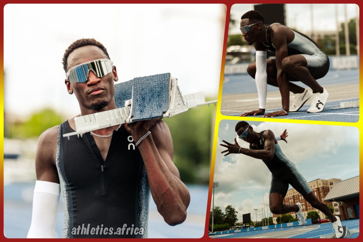 Zimbabwe's Tapiwanashe Carlie Makarawu is a double NCAA Indoor and Outdoor 200m champion in 2025 / Photo credit: On
